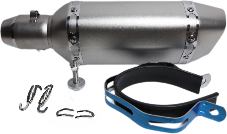 Глушитель AKRAPOVIC #9 (L=180) шестигранный титан