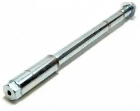 Ось колеса передняя 160 MXR (под слайдеры) 230х15 (зажимная часть 60 мм.) Ось колеса передняя 160 MXR (под слайдеры) 230х15 (зажимная часть 60 мм.)
